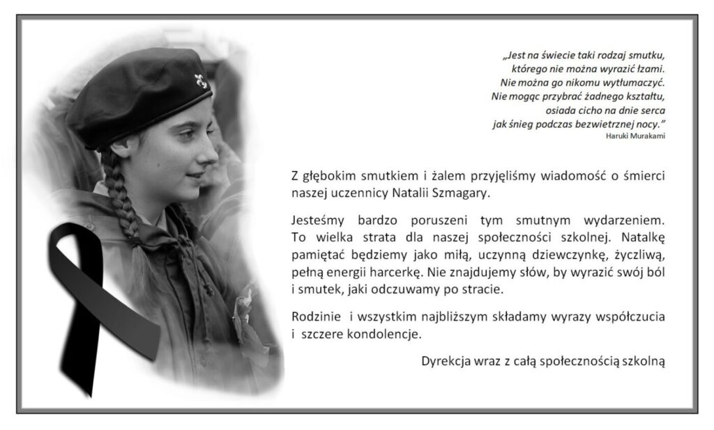 Natalia pożegnanie